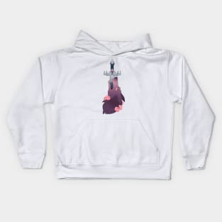 Wolf sword Kids Hoodie